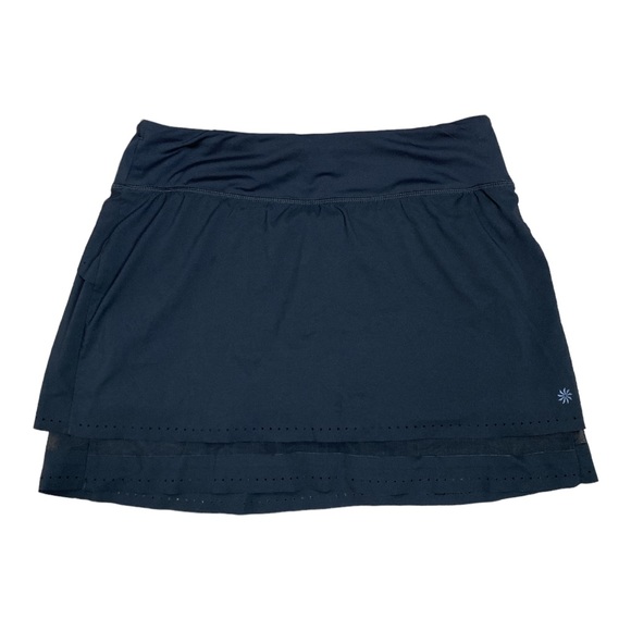 ATHLETA Women's Laser Run Skort Black Size Small  [175] - Picture 1 of 4